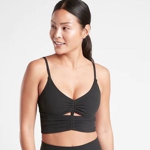 Athleta A-C Cinch Longline Bra